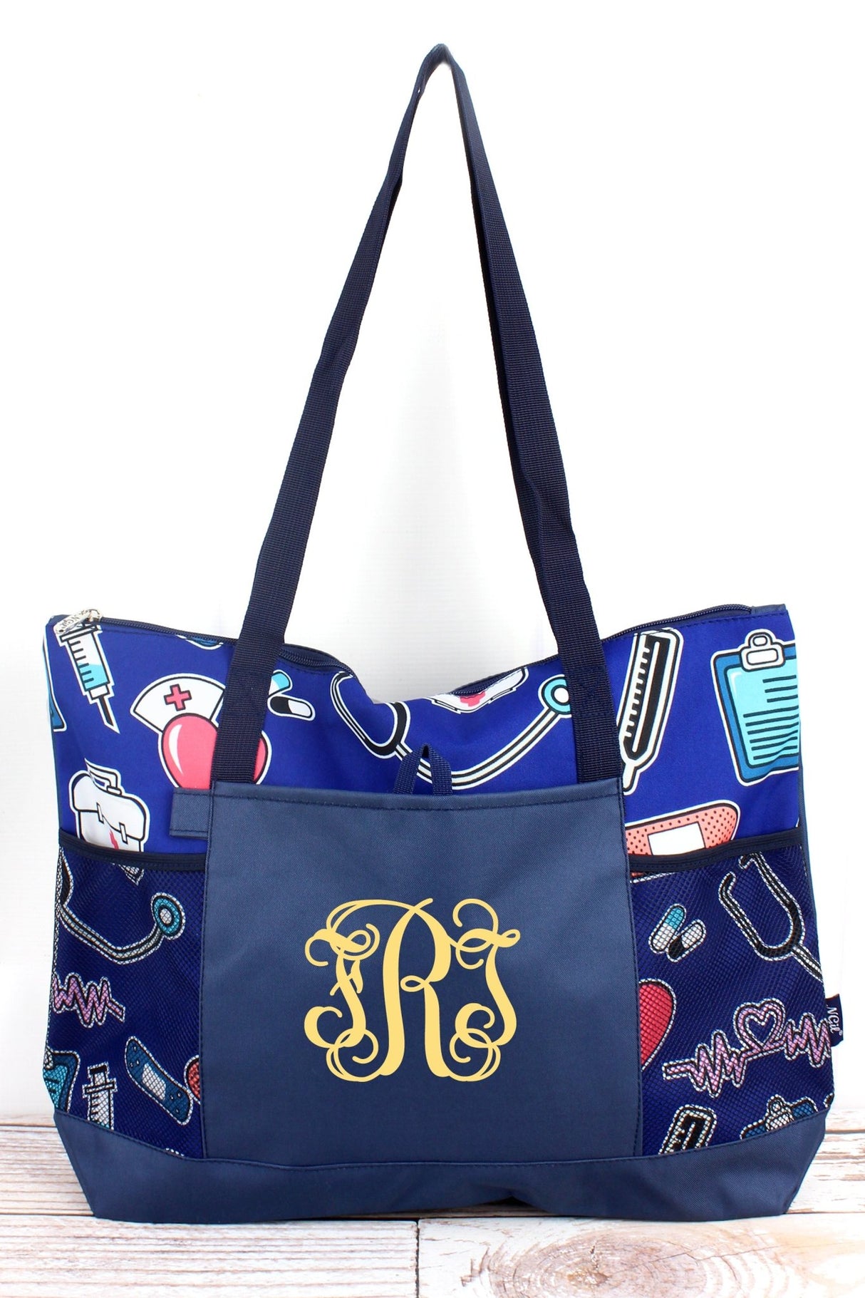 NGIL Nurse Love Pocket Tote Bag - Wholesale Accessory Market