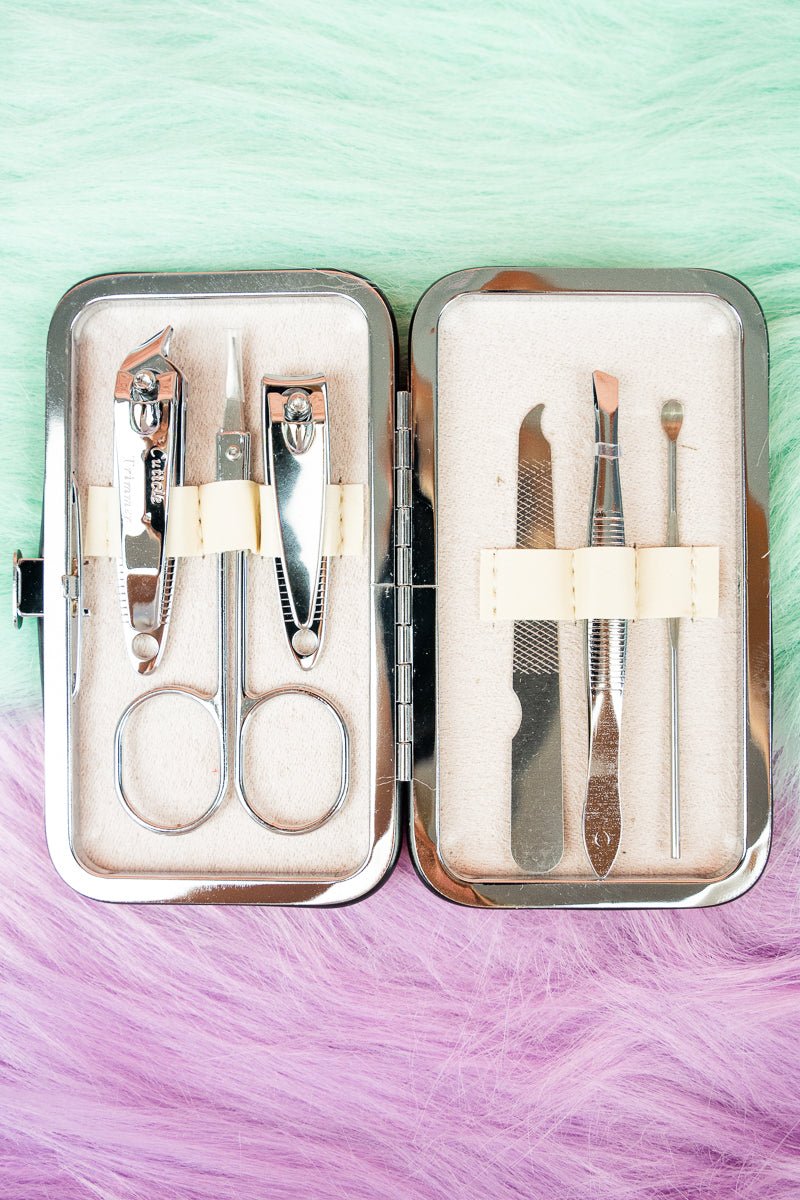 One Mani Pedi Ready Manicure Set - SHIPS ASSORTED - Wholesale Accessory Market