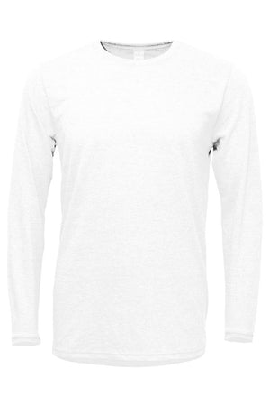Oh Snap Chenille Patch Adult Soft-Tek Blend Long Sleeve Tee - Wholesale Accessory Market