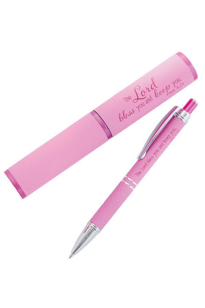 Bless You And Keep You Pen In Gift Case - Wholesale Accessory Market
