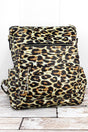 NGIL Leopard Faux Leather Backpack Tote - Wholesale Accessory Market