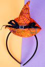Spells & Potions Orange Witch's Hat Headband - Wholesale Accessory Market