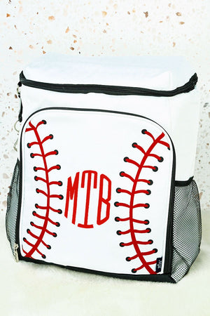 NGIL Baseball Laces Cooler Backpack - Wholesale Accessory Market