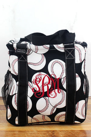 NGIL Baseball Mini Collapsible Haul-It-All Basket with Mesh Pockets - Wholesale Accessory Market