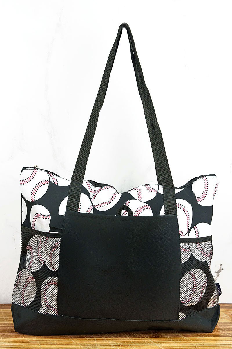 NGIL Baseball Pocket Tote Bag - Wholesale Accessory Market