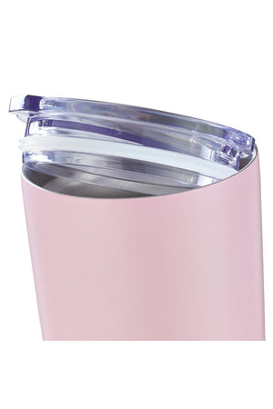 Proverbs 3:5 'Trust in the Lord' Pink Travel Mug - Wholesale Accessory Market