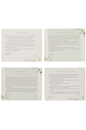 His Grace Is Enough' Prayer Cards in a Floral Tin - Wholesale Accessory Market