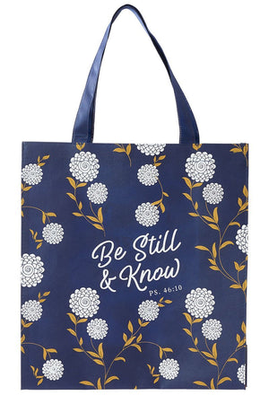 Psalm 46:10 'Be Still & Know' Tote Bag - Wholesale Accessory Market