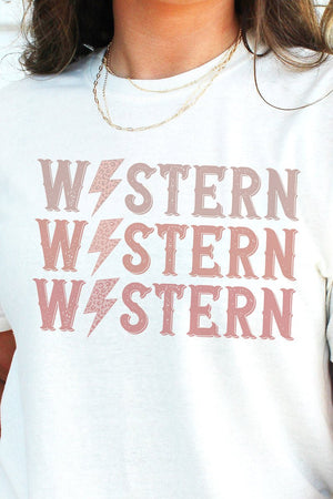 Western Bolt Unisex Triblend Short Sleeve T-Shirt - Wholesale Accessory Market