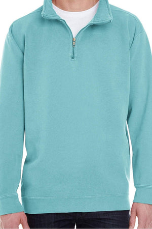 Shades of Green Comfort Colors Adult Quarter Zip Sweatshirt *Customizable! - Wholesale Accessory Market