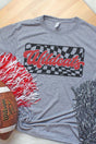 Checkered Wildcats Red Unisex Dri-Power Poly Tee - Wholesale Accessory Market