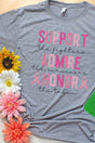 Support Admire Honor Pink Ribbon Unisex Dri-Power Poly Tee - Wholesale Accessory Market