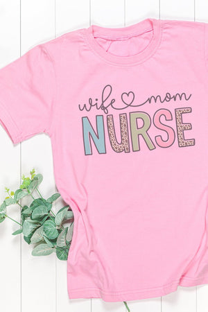 Wife Mom Nurse Dri-Power 50/50 Tee - Wholesale Accessory Market