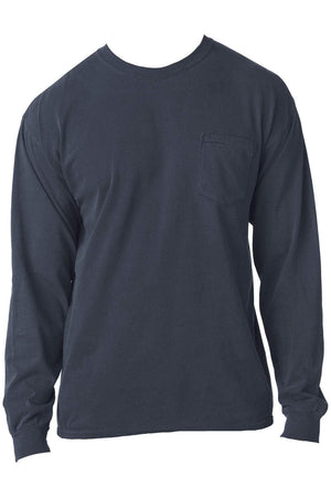 Shades of Blue Comfort Colors Long Sleeve Pocket Tee *Personalize It - Wholesale Accessory Market