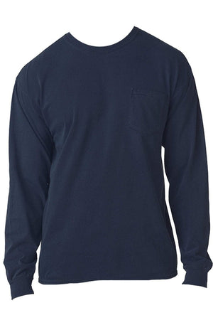 Shades of Blue Comfort Colors Long Sleeve Pocket Tee *Personalize It - Wholesale Accessory Market