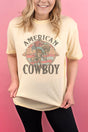 Vintage American Cowboy Adult Soft-Tek Blend T-Shirt - Wholesale Accessory Market