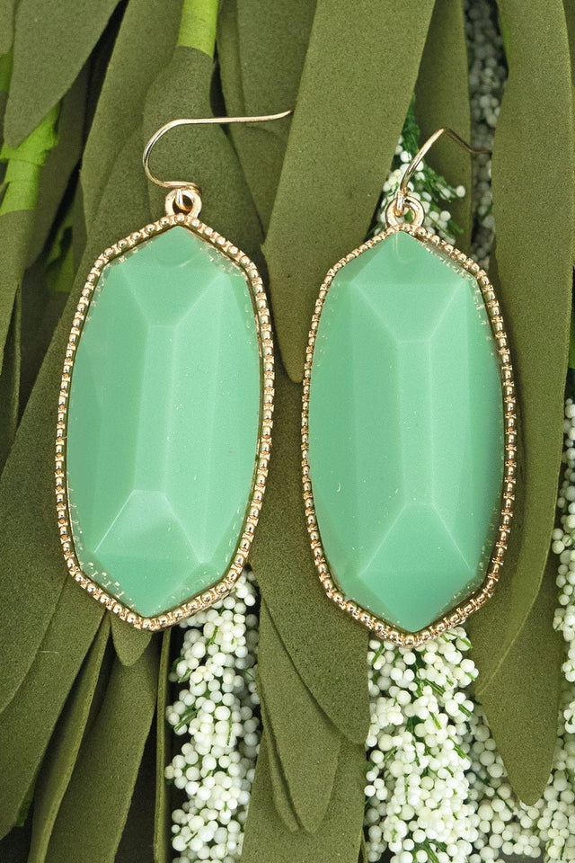 Mia Mint Earrings - Wholesale Accessory Market