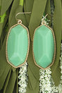 Mia Mint Earrings - Wholesale Accessory Market