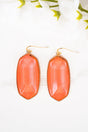 Mia Shimmer Coral Earrings - Wholesale Accessory Market