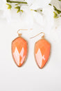 Miara Peach Petal Earrings - Wholesale Accessory Market
