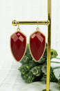 Miara Red Petal Earrings - Wholesale Accessory Market