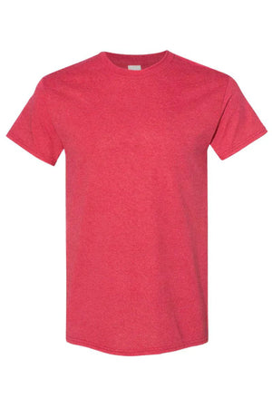 Baseball Home Plate Red And Navy Short Sleeve Relaxed Fit T-Shirt - Wholesale Accessory Market
