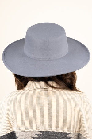 Georgiana Medium Gray Felt Hat - Wholesale Accessory Market