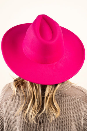 The Texanna Hot Pink Felt Hat - Wholesale Accessory Market