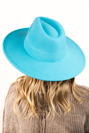 The Texanna Turquoise Felt Hat - Wholesale Accessory Market