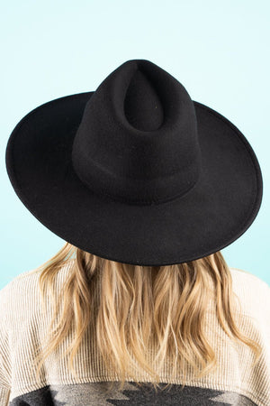 The Texanna Black Felt Hat - Wholesale Accessory Market