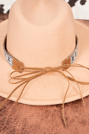 Presley Peaks Concho Tie Hat Band - Wholesale Accessory Market