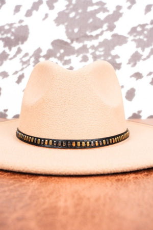Cowgirl Chic Black Faux Leather Hat Band - Wholesale Accessory Market