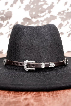 Not My First Rodeo Buckle Hat Band - Wholesale Accessory Market