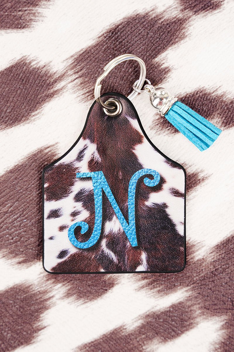 Personalized Initial Keychain - Letter B - Her Hide Out