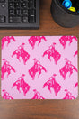 Prairie Rose Bronco Square Mousepad - Wholesale Accessory Market