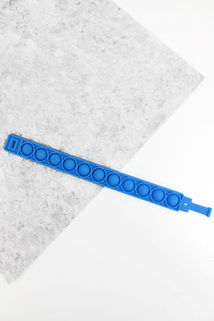 Turquoise Pop Bubble Fidget Toy Bracelet - Wholesale Accessory Market
