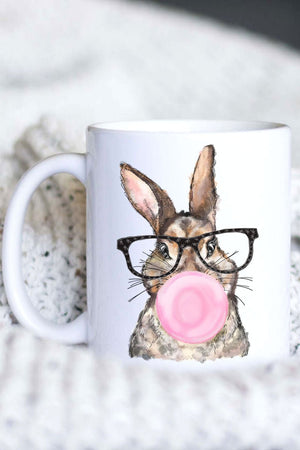 SALE! Bubblegum Bunny White Mug - Wholesale Accessory Market