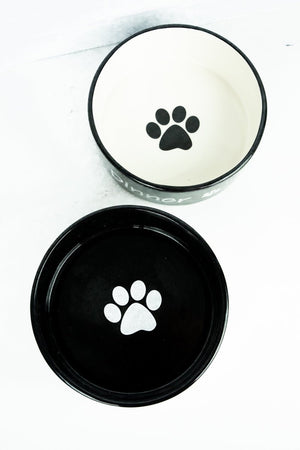 2 Piece Ceramic Pet Dish Set - Wholesale Accessory Market