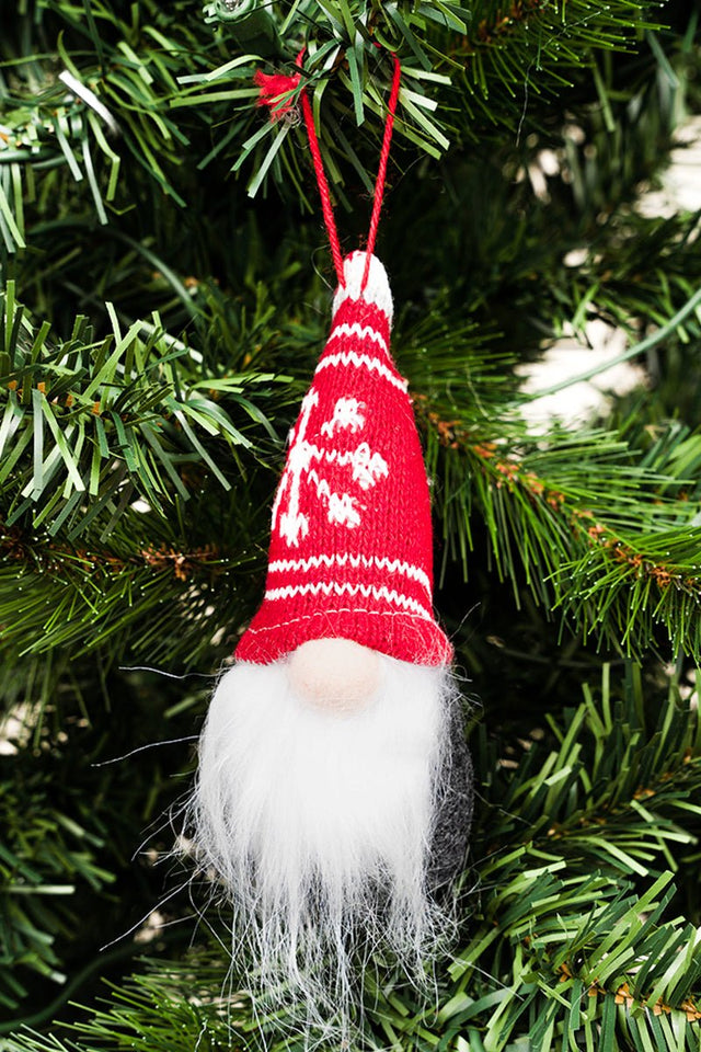 No Place Like Gnome Fabric Ornament, 5.5" - Wholesale Accessory Market