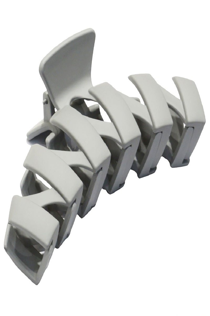 In The Groove Light Gray Hair Claw Wholesale Accessory Market